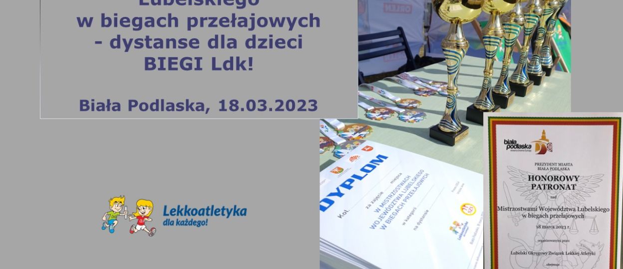 Komunikat końcowy - Mistrzostwa Województwa Lubelskiego w biegach przełajowych